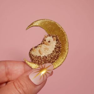 D2814 Parche Termoadhesivo Foxy Hedgehog